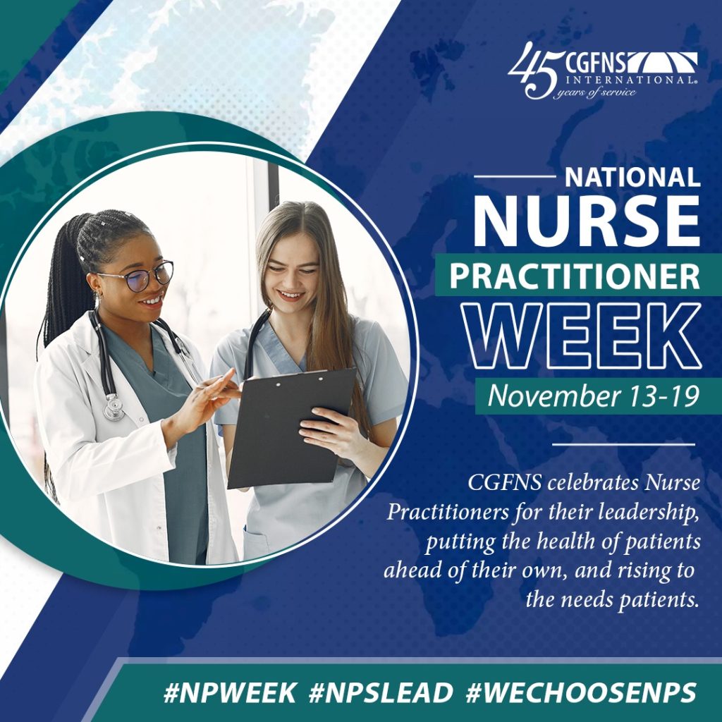 2022 National Nurse Practitioner Week CGFNS International, Inc.
