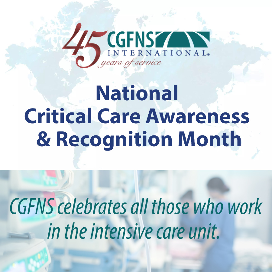 2022 National Critical Care Awareness And Recognition Month Cgfns