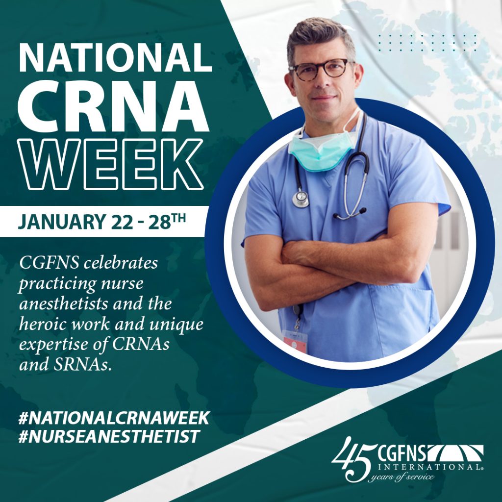 2023 National CRNA Week CGFNS International, Inc.
