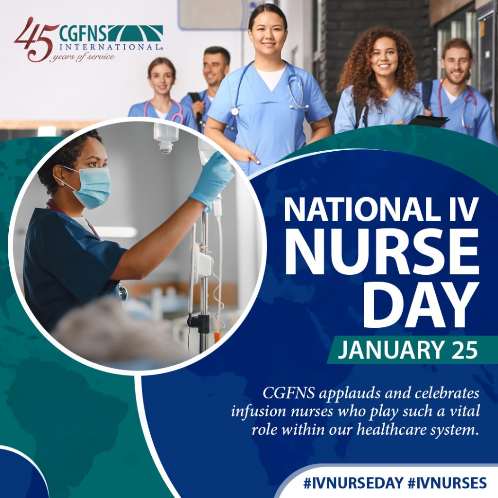 2023 National IV Nurse Day CGFNS International, Inc.